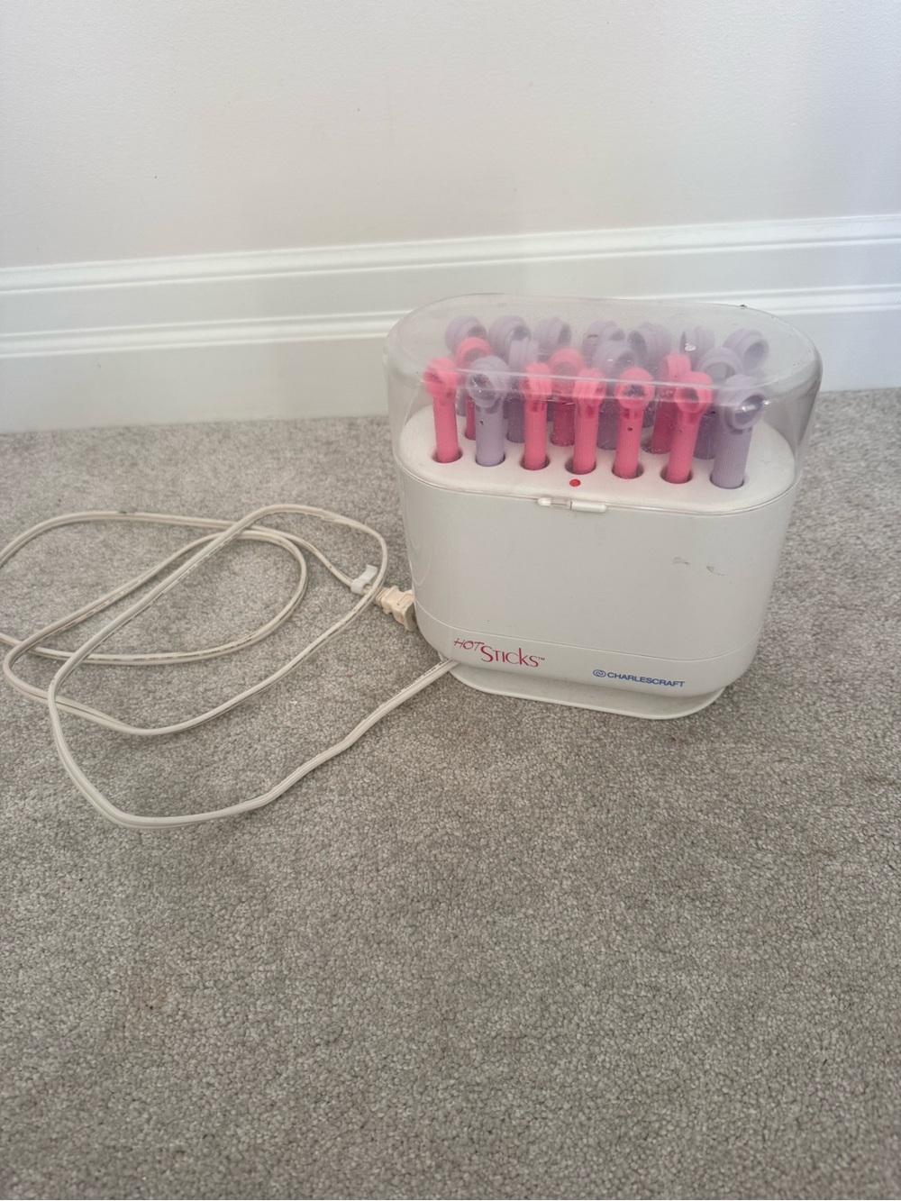 Hot Sticks Electric Hair Rollers - Pink & Lilac